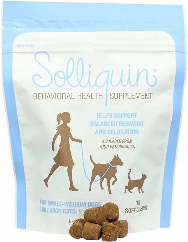 Solliquin Behavior Supplement for Dogs & Cats