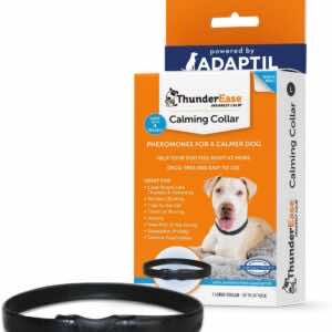 ThunderEase Calming Anti Anxiety Pheromone Collar for Dogs (Large)