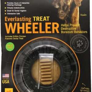 Starmark Everlasting Treat Wheeler Dog Toy