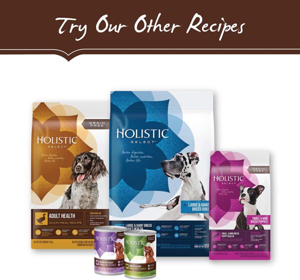Holistic select dog food ad